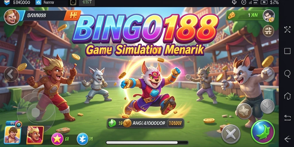 Tampilan screenshot dari gameplay menarik di BINGO188.