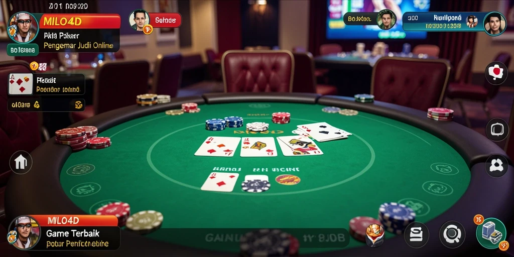 Gameplay menarik dari aplikasi Poker MILO4D yang penuh aksi.